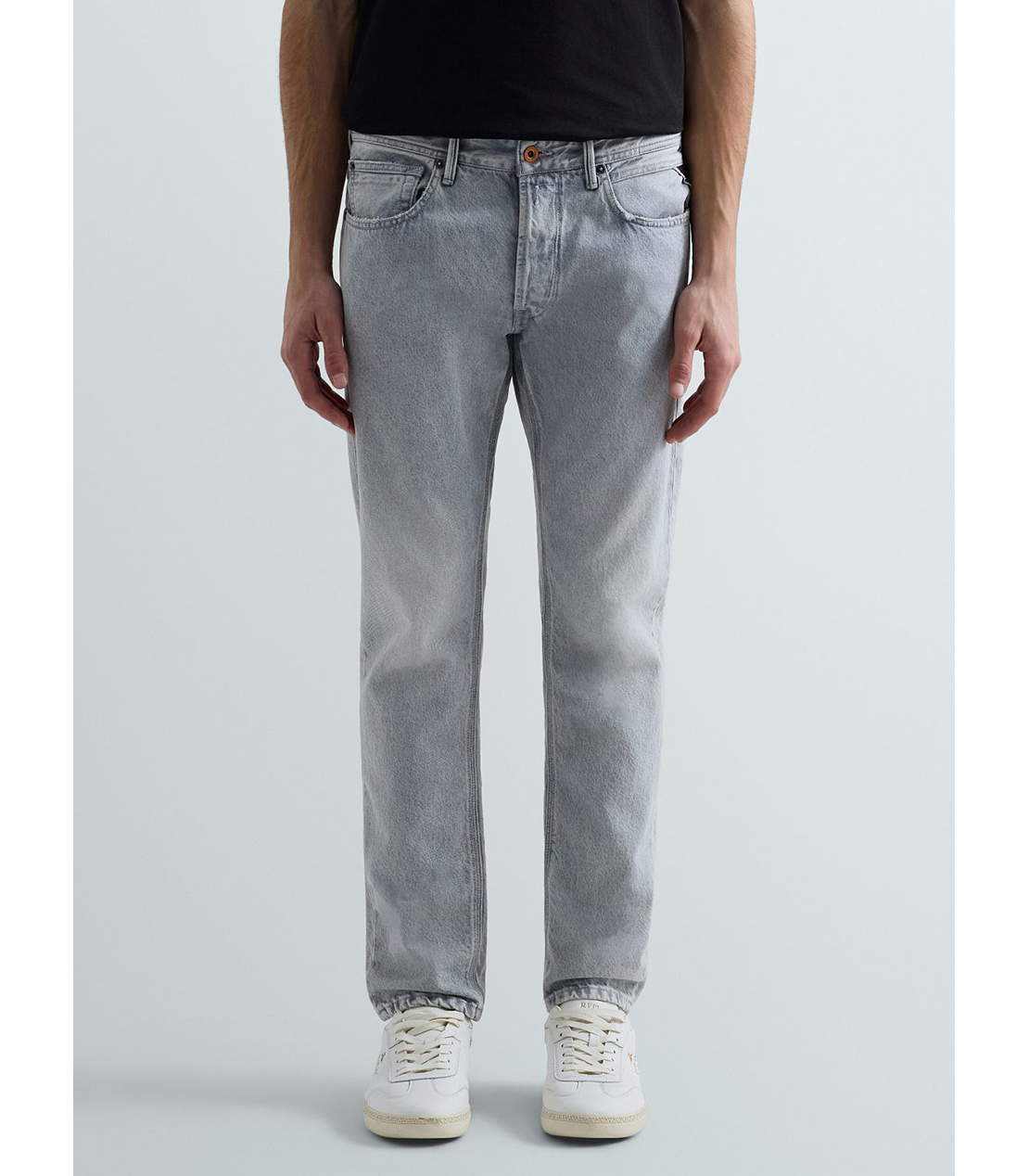 レギュラースリム WILLBI ライトグレーデニム 詳細画像 ライトグレー 1